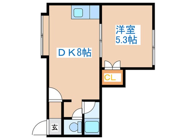 ライラック発寒の物件間取画像